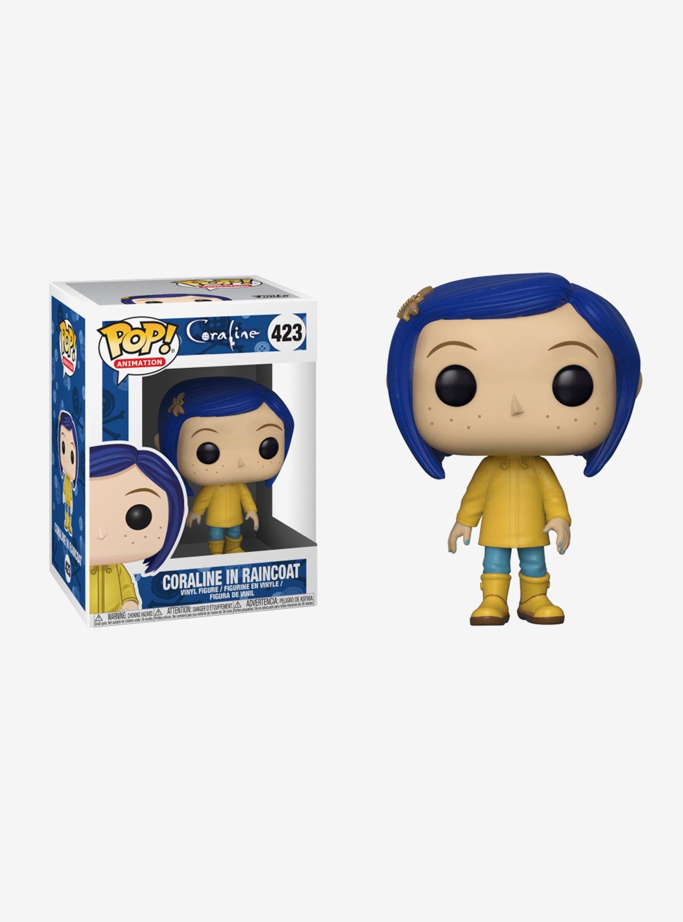 Funko Coraline Pop! Animation Coraline In Raincoat Vinyl Figure, , hi-res