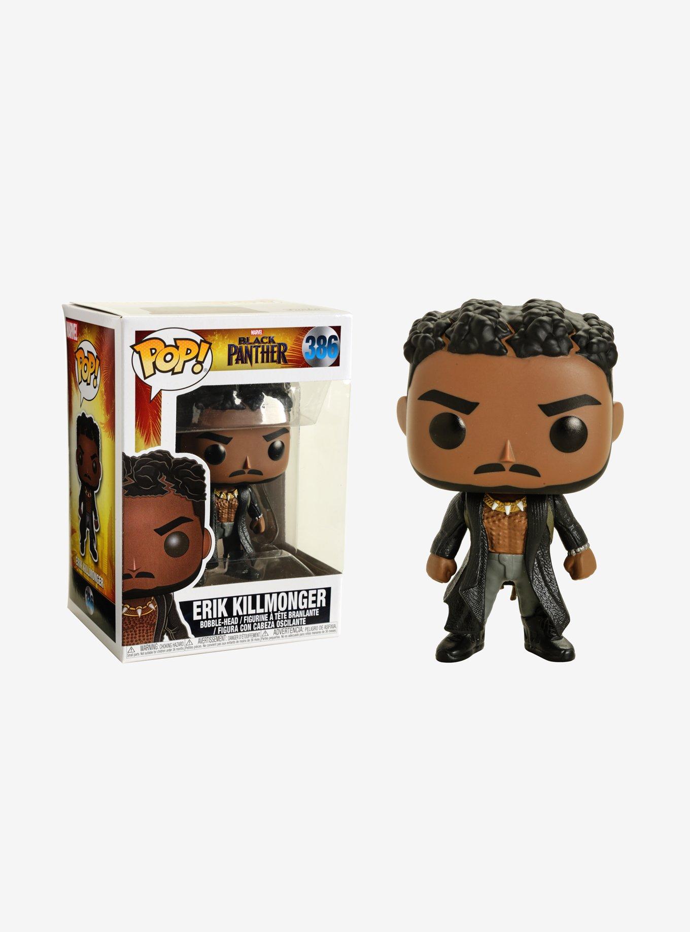 Funko Marvel Black Panther Pop! Erik Killmonger Vinyl Bobble-Head, , hi-res