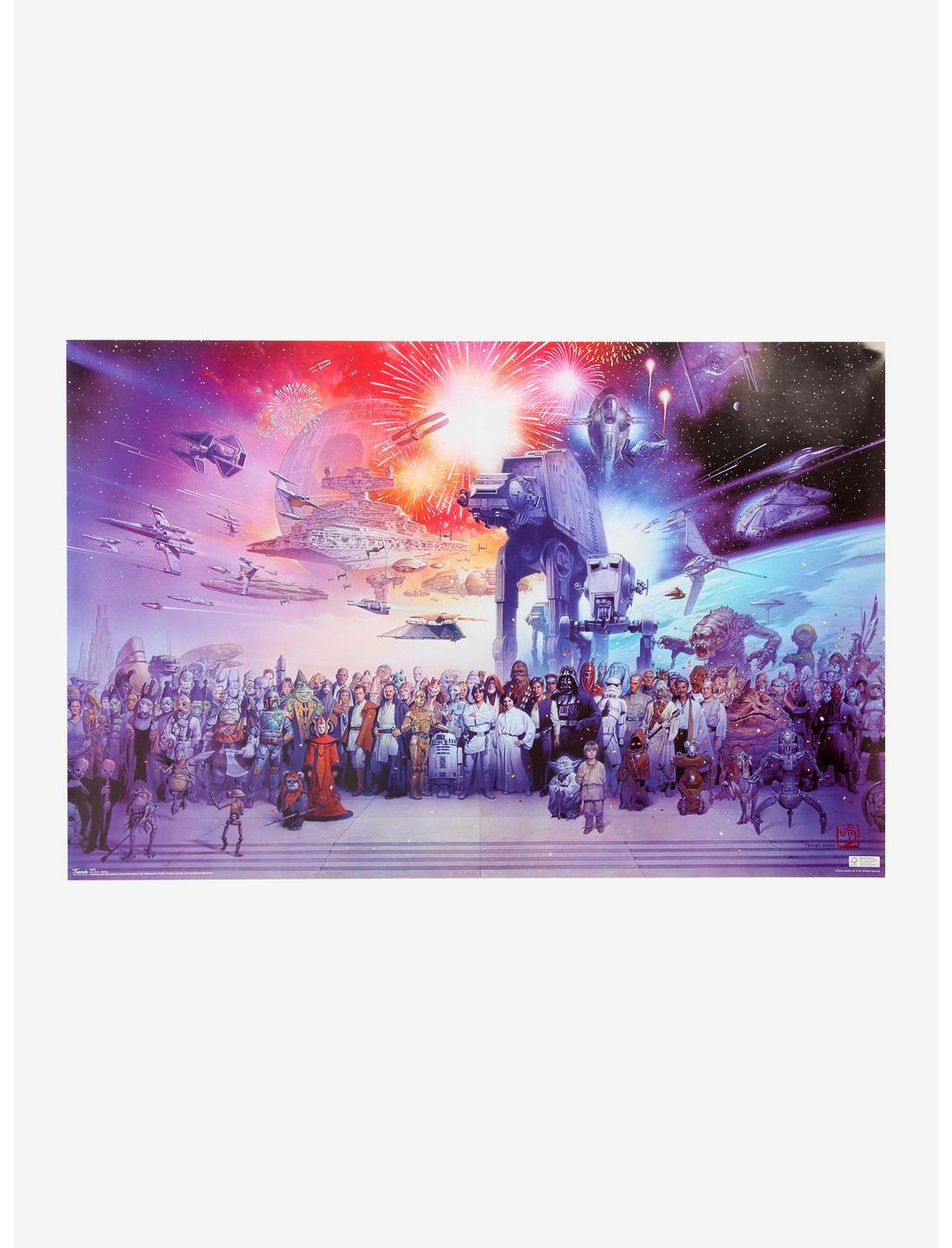 Star Wars Galaxy Poster, , hi-res