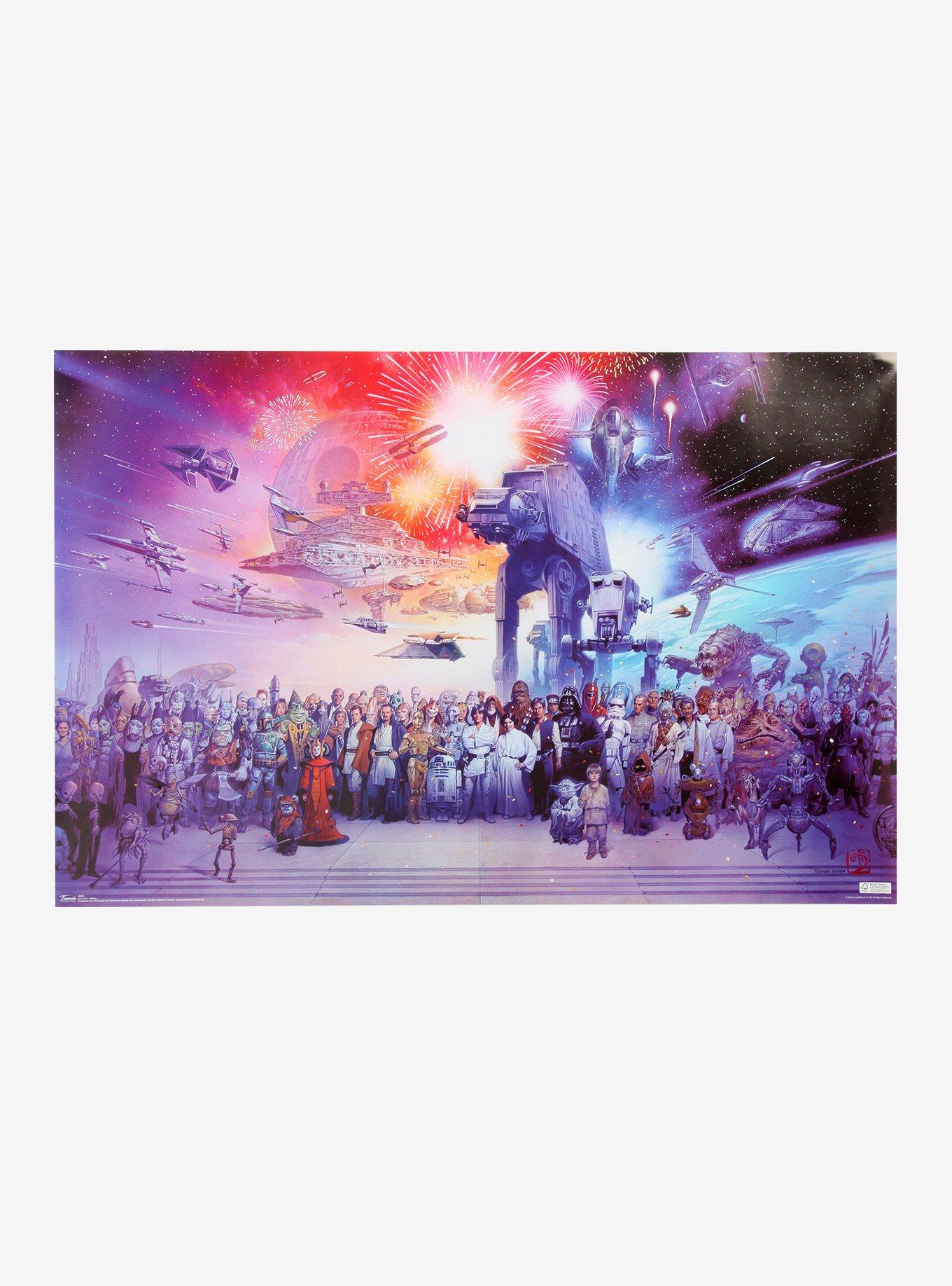 Star Wars Galaxy Poster, , hi-res