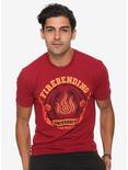 Avatar: The Last Airbender Firebending University T-Shirt - BoxLunch Exclusive, RED, hi-res