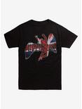 Led Zeppelin Icarus Flag T-Shirt, BLACK, hi-res
