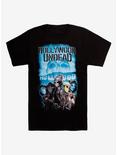 Hollywood Undead Cartoon T-Shirt, BLACK, hi-res
