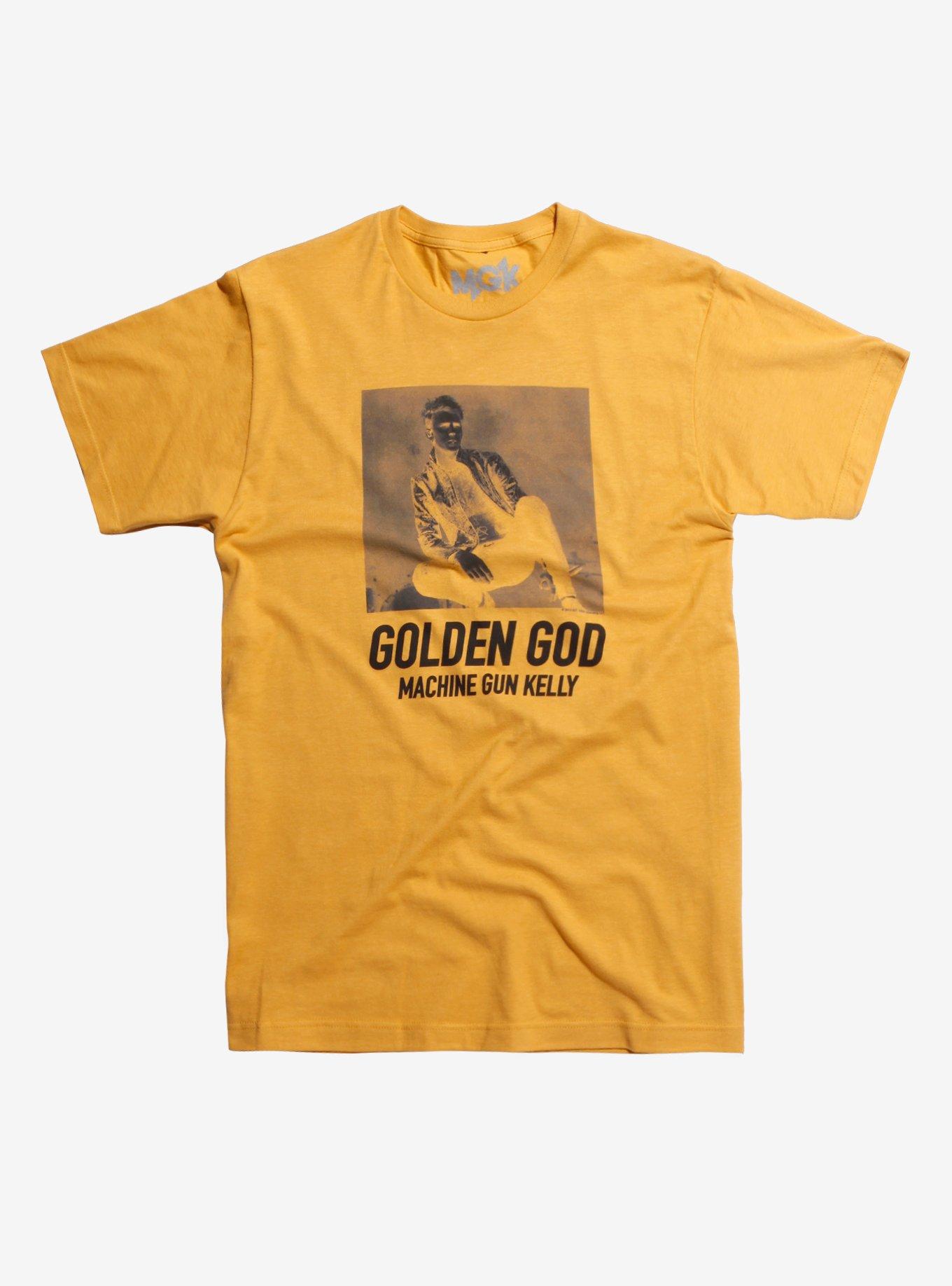 Machine Gun Kelly Golden God T-Shirt, YELLOW, hi-res