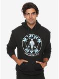 Rick And Morty Rick's Gym Hoodie - BoxLunch Exclusive, BLACK, hi-res