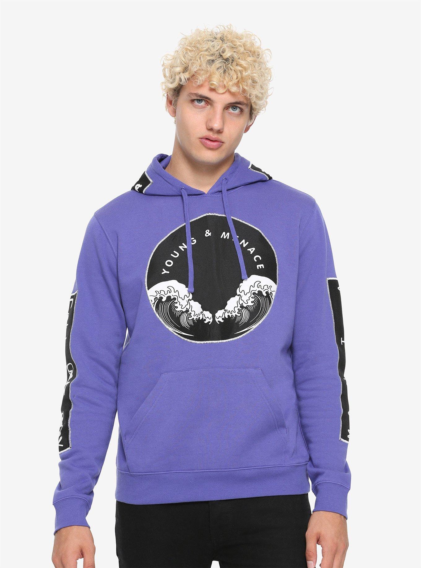 Fall Out Boy Young Menace Patched Hoodie