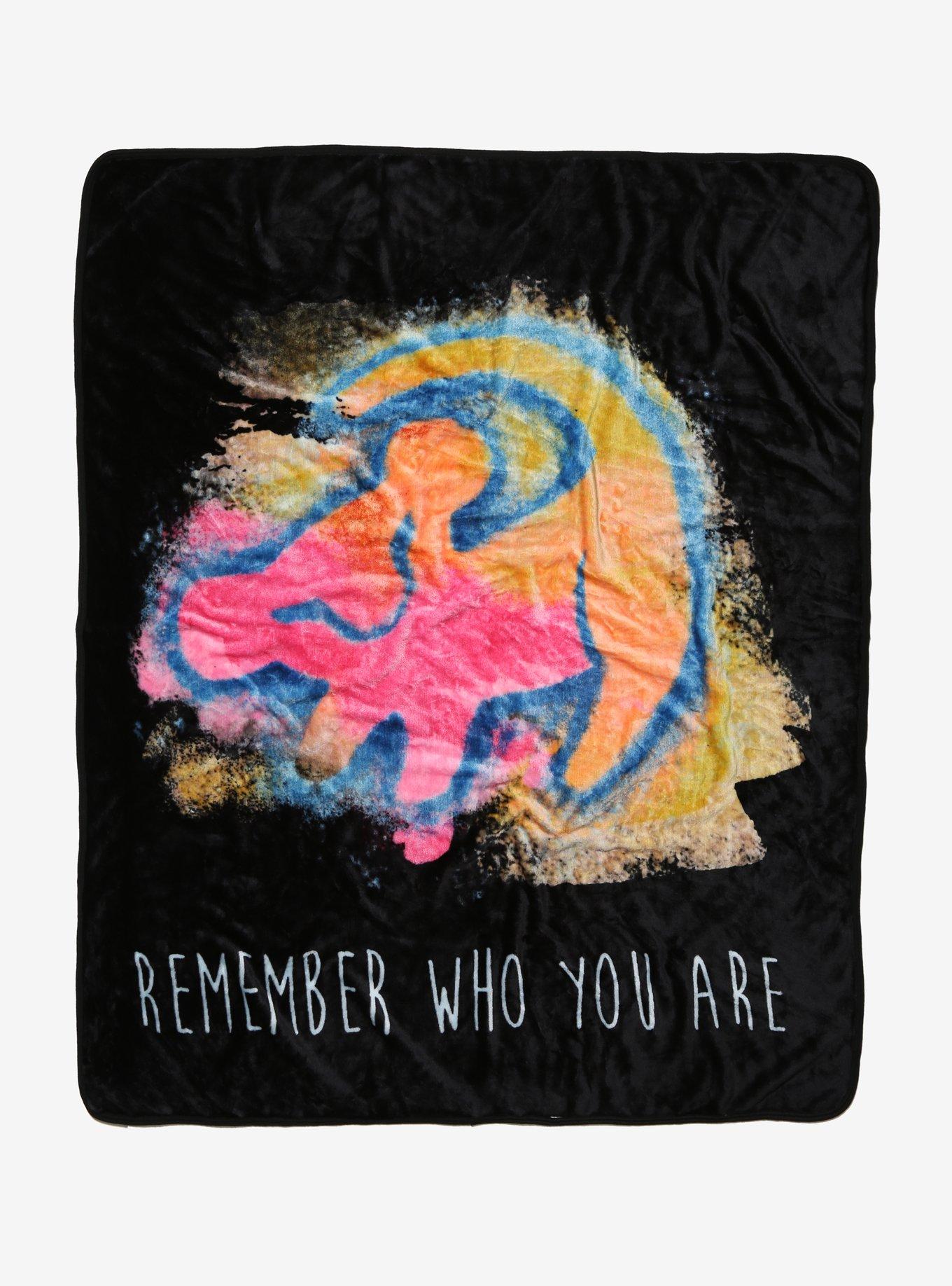 The Lion King Simba Remember Throw Blanket, , hi-res