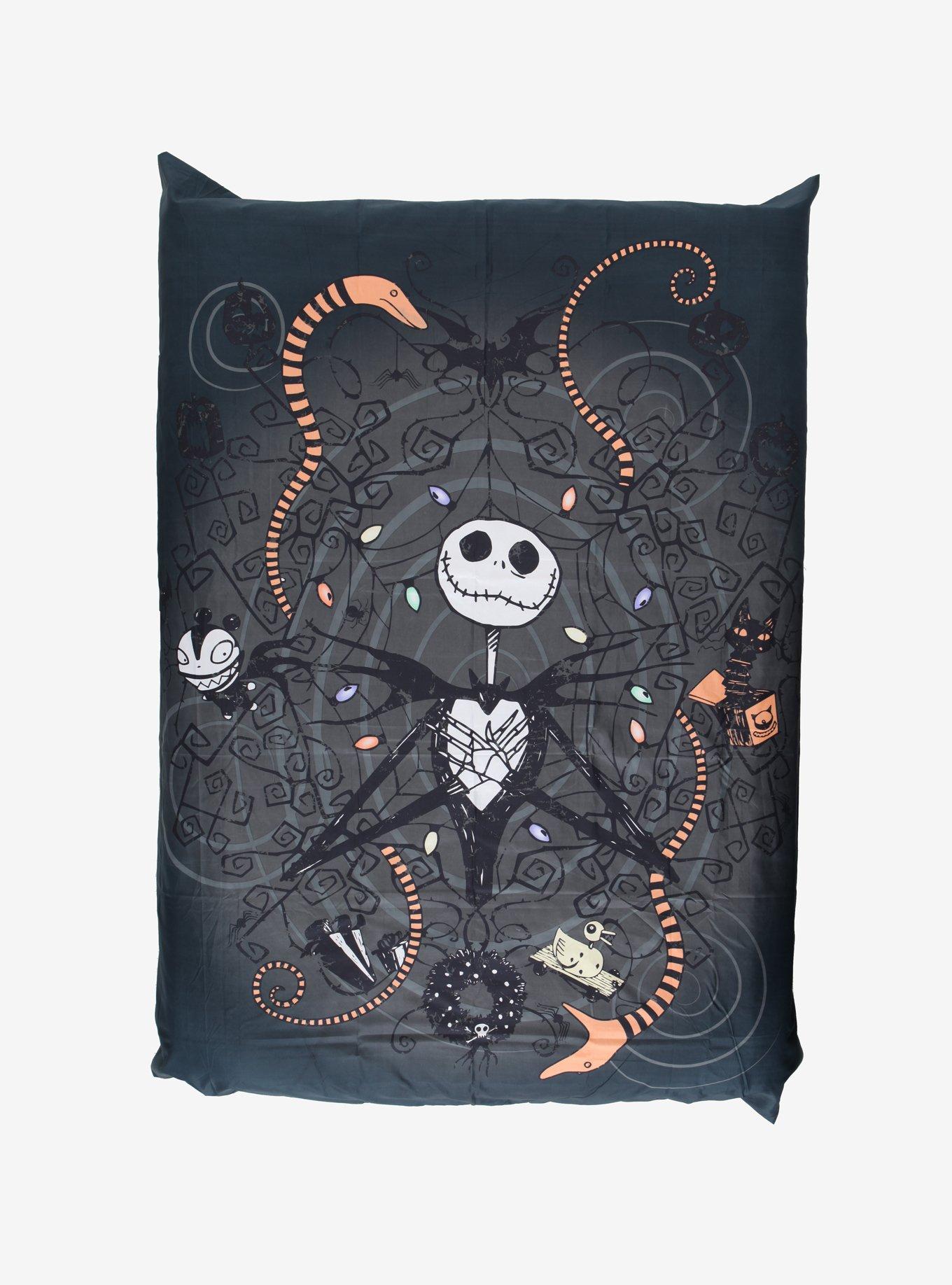 The Nightmare Before Christmas Jack Skellington Snakes Full/Queen Duvet Cover, , hi-res