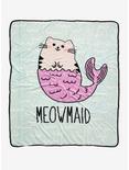 Meowmaid Throw Blanket, , hi-res