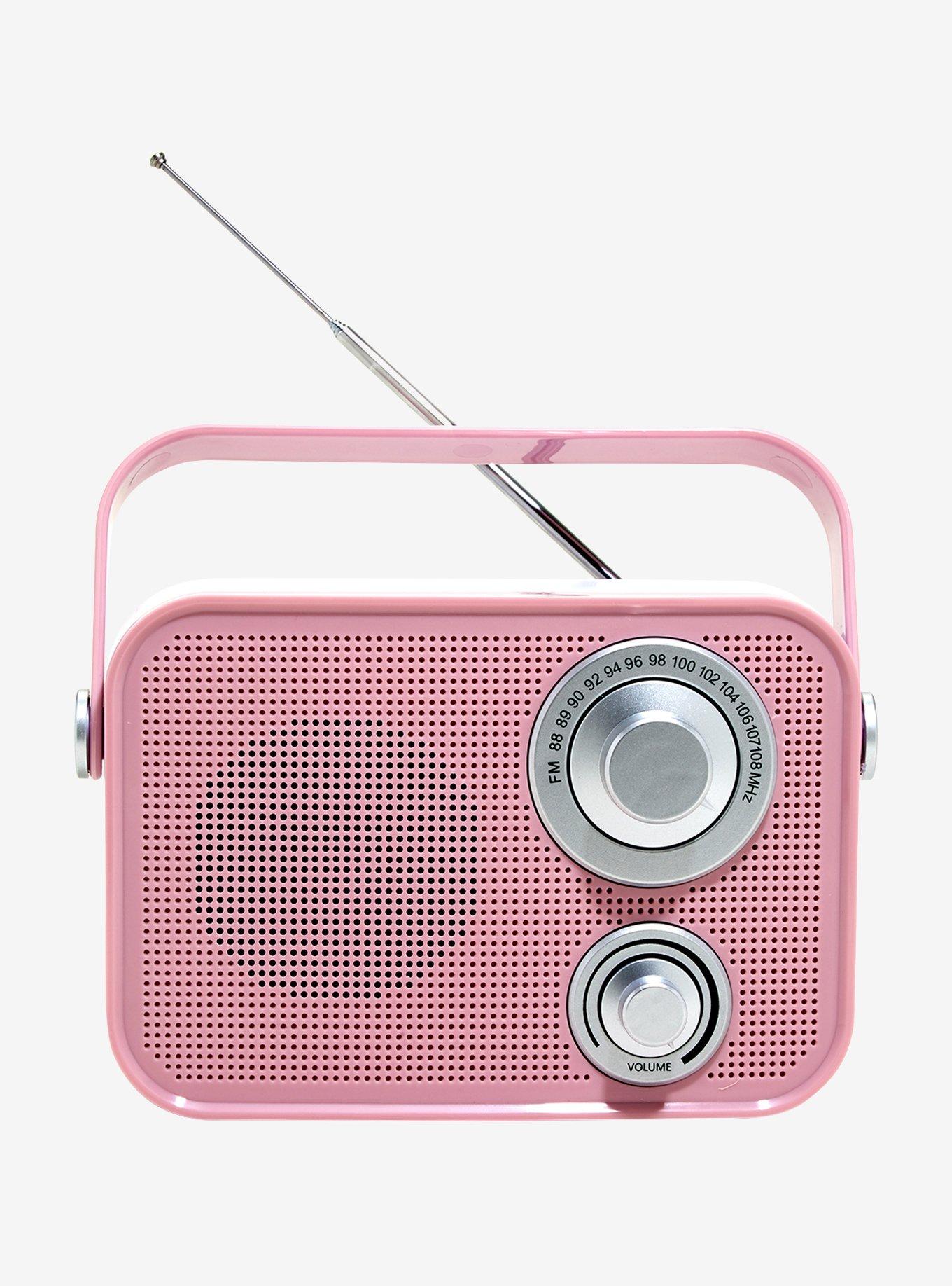Polaroid Pink Retro Wireless Bluetooth Speaker, , hi-res