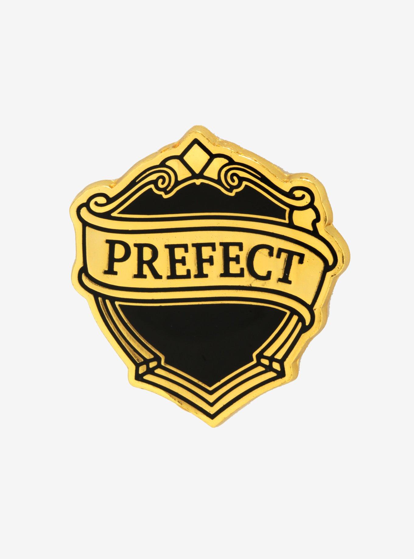 Harry Potter Hufflepuff Prefect Enamel Pin - BoxLunch Exclusive, , hi-res