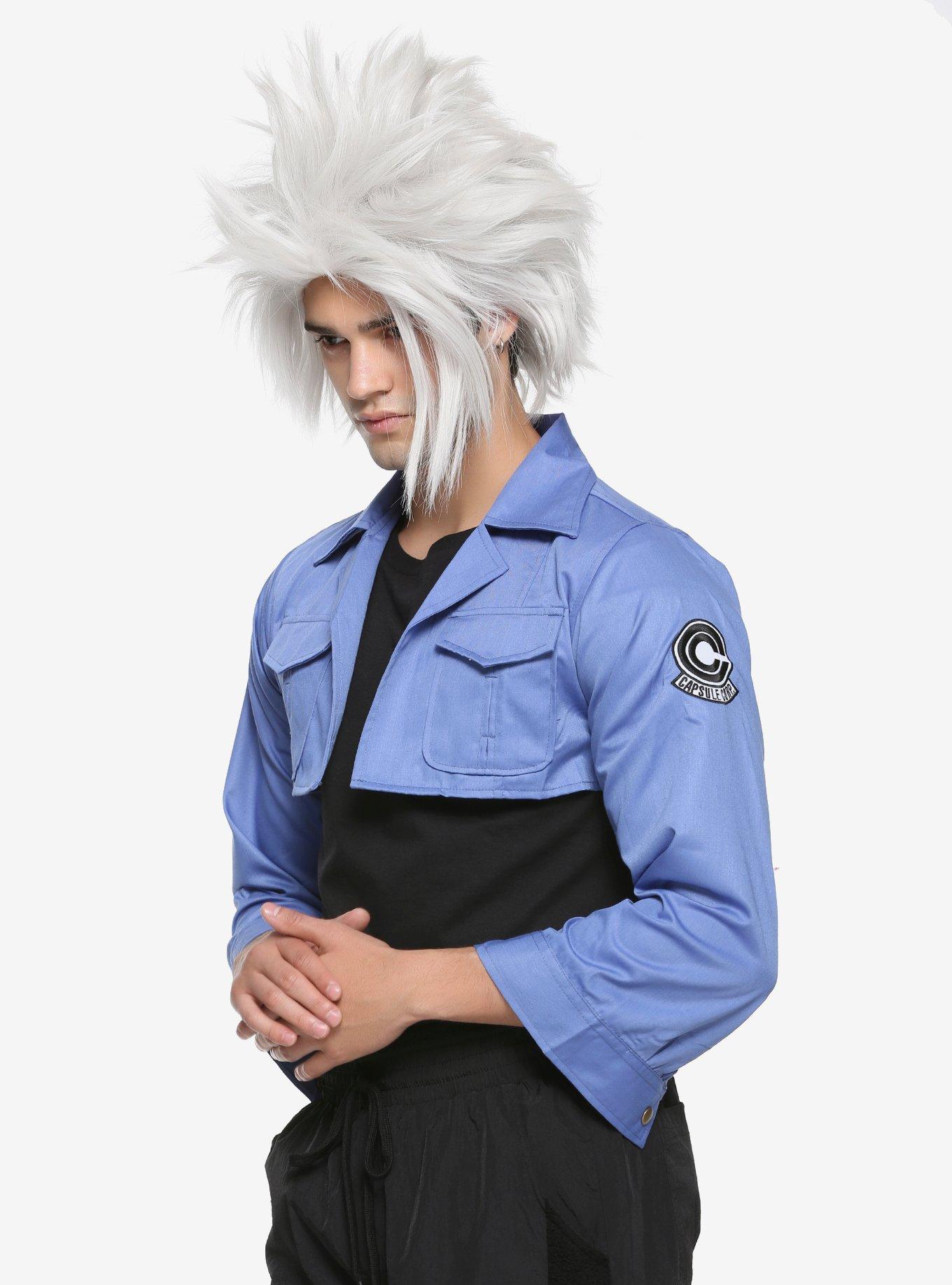 Dragon Ball Z Future Trunks Jacket Costume, MULTI, hi-res