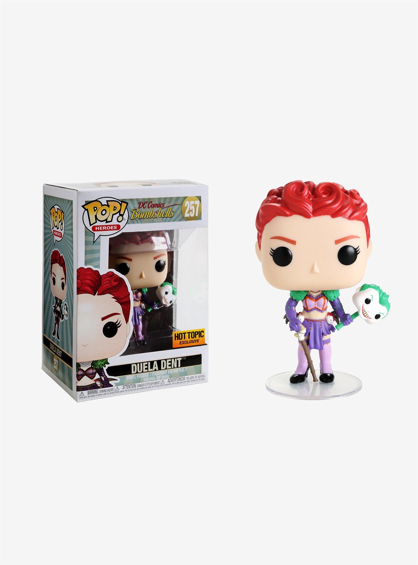 Funko DC Comics Bombshells Pop! Heroes Duella Dent Vinyl Figure Hot Topic Exclusive, , hi-res