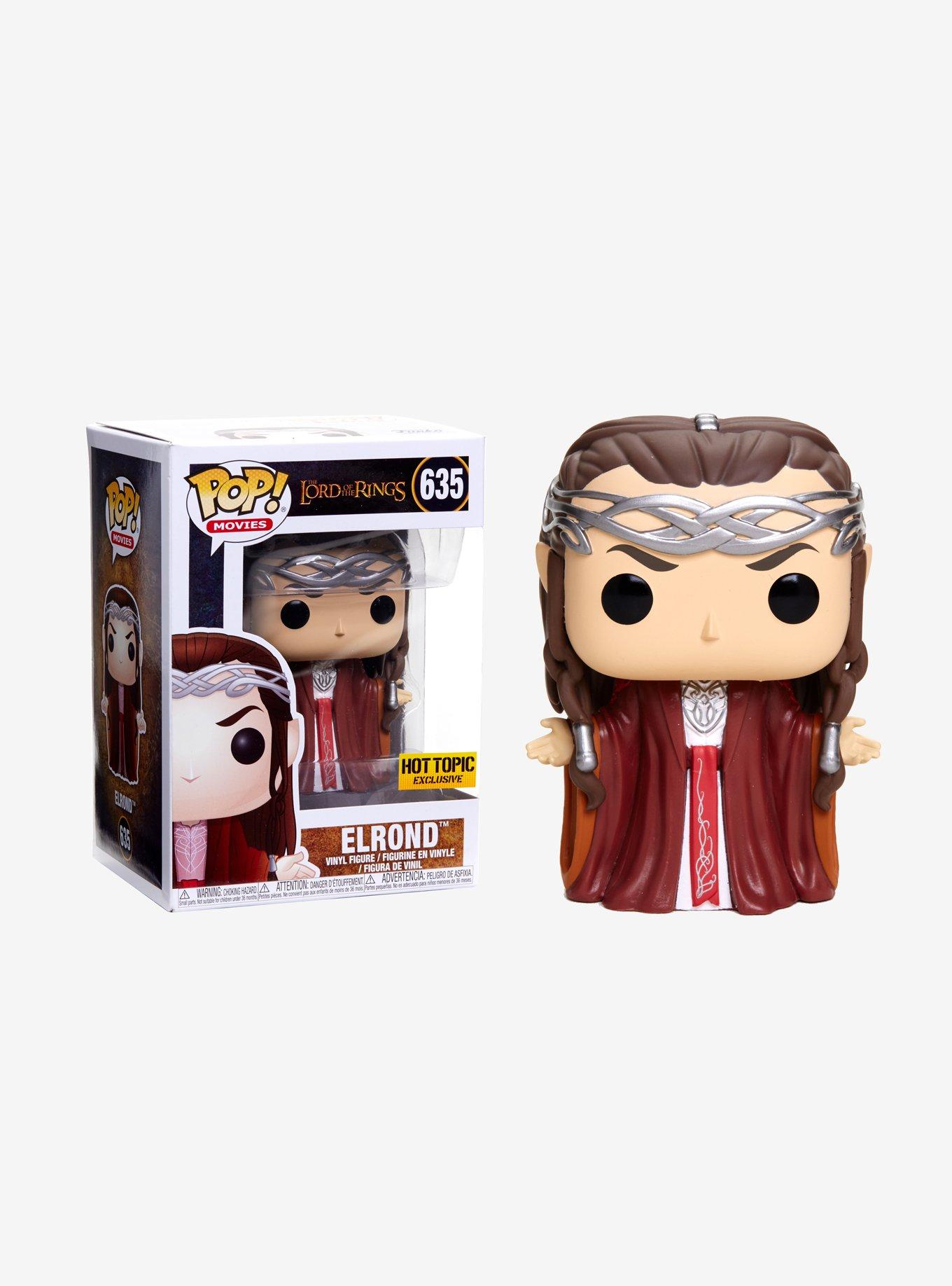Funko The Lord Of The Rings Pop! Movies Elrond Vinyl Figure Hot Topic Exclusive, , hi-res