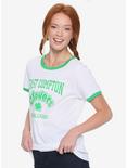 Bring It On Clovers Womens Ringer Tee - BoxLunch Exclusive, GREEN, hi-res