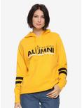 Harry Potter Hufflepuff Alumni Womens Hoodie - BoxLunch Exclusive, ANEMONE, hi-res
