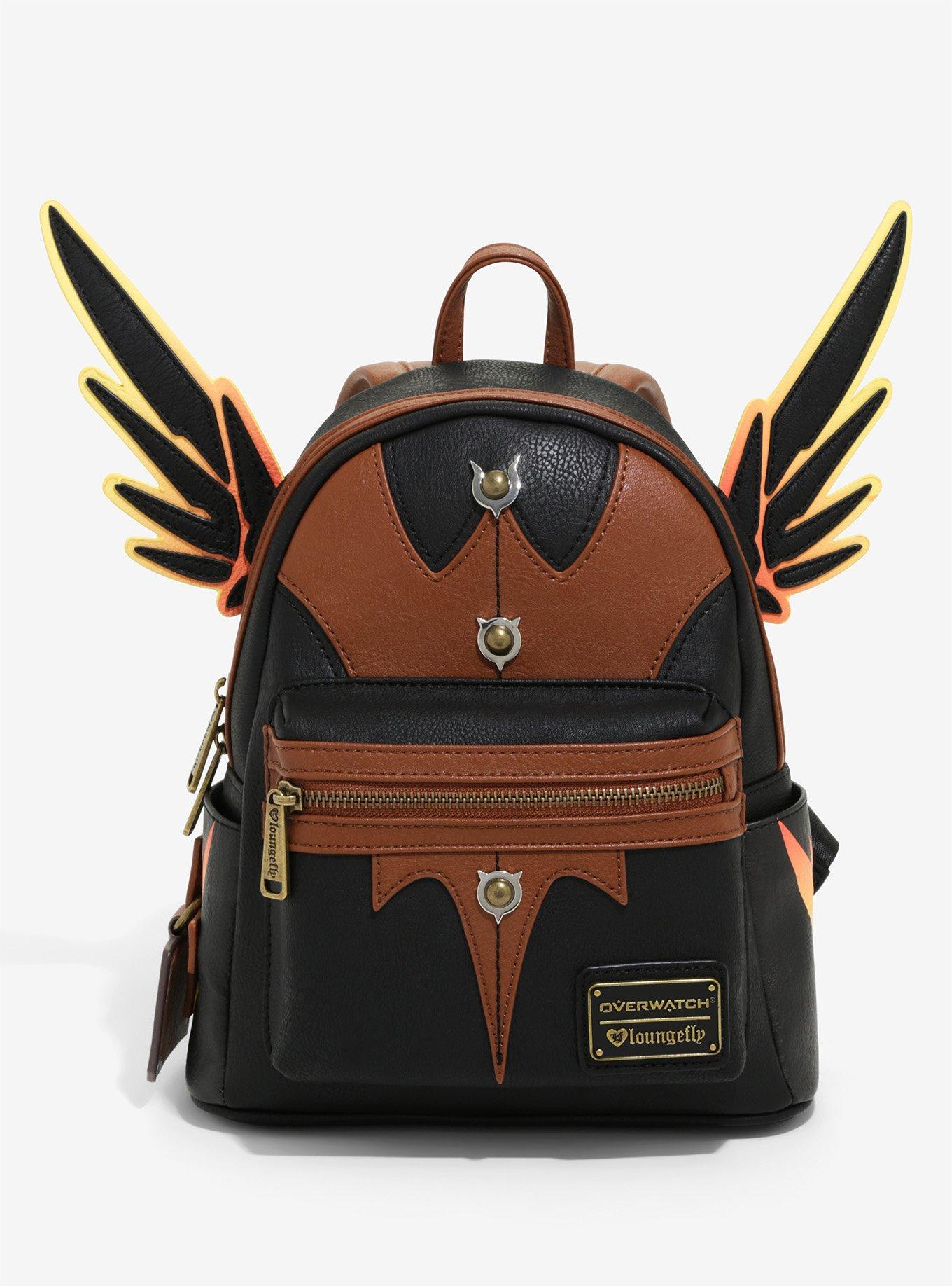 Loungefly Overwatch Witch Mercy Mini Backpack BoxLunch Exclusive BoxLunch