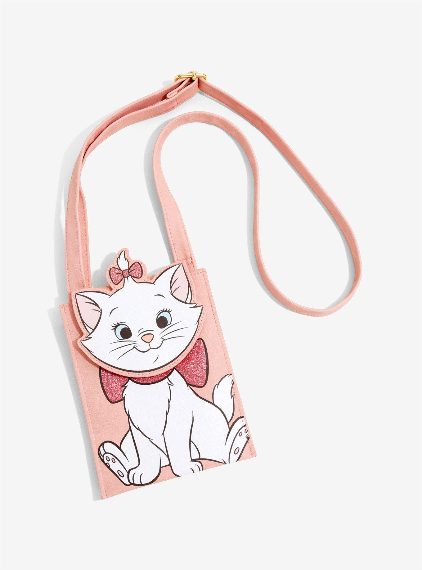 Loungefly Disney The Aristocats Marie Die Cut Crossbody Bag - BoxLunch Exclusive, , hi-res
