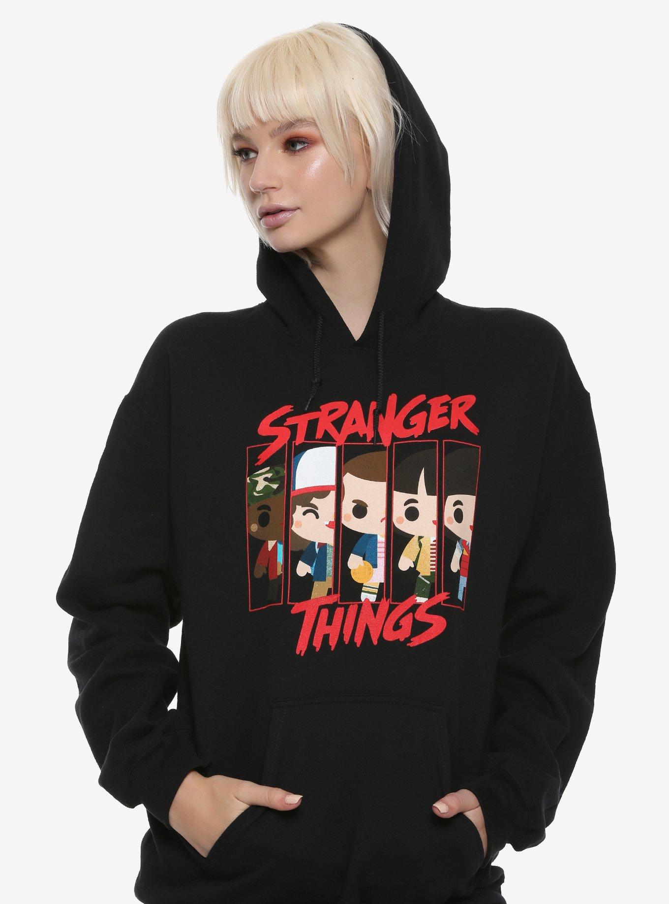 Hot topic stranger things hoodie sale