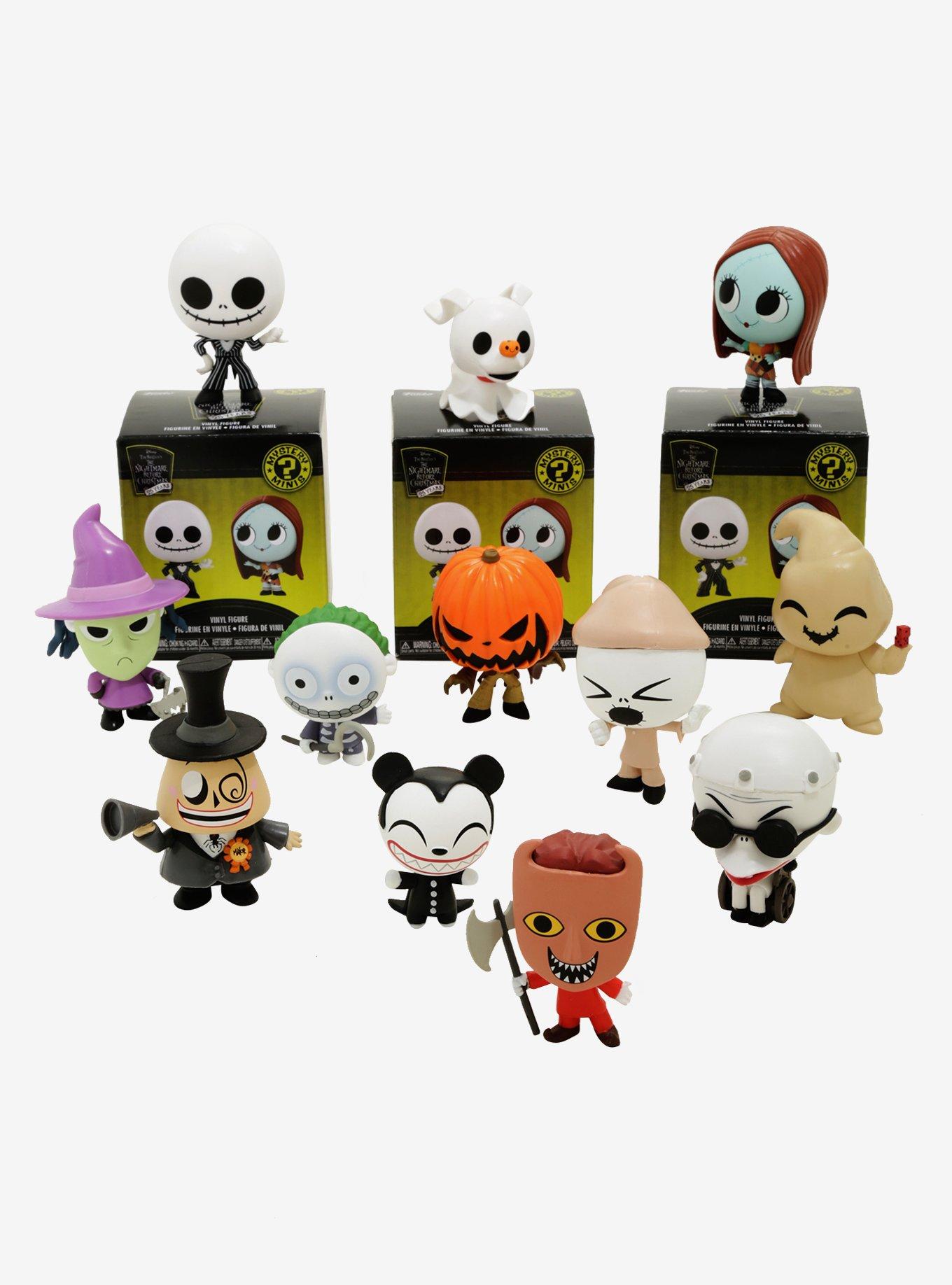  Funko Bitty Pop! The Nightmare Before Christmas Mini  Collectible Toys 4-Pack - Sally, Jack Skellington, Zero & Mystery Chase  Figure (Styles May Vary) : Toys & Games