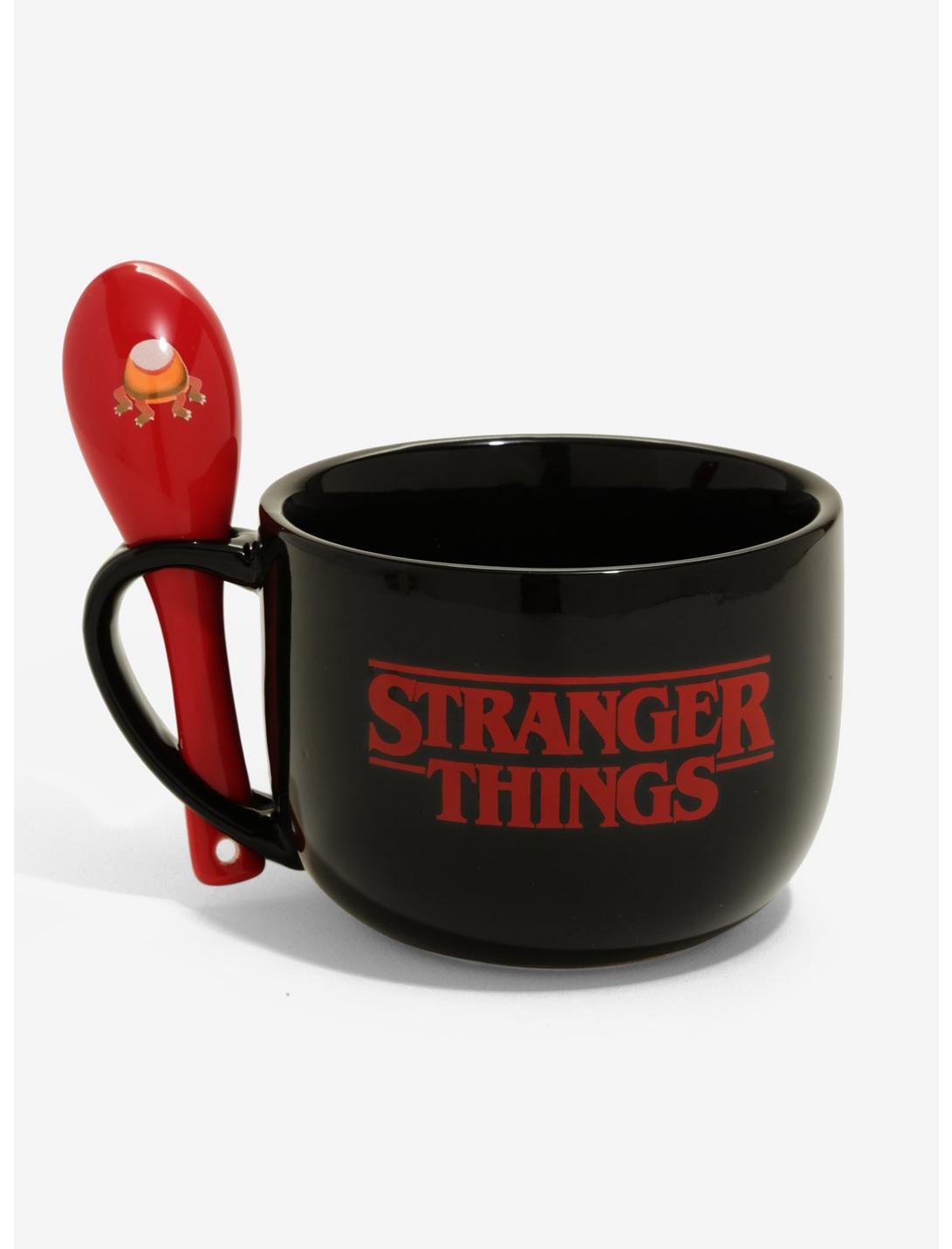 Stranger Things Chibi Characters Mug & Spoon Set, , hi-res