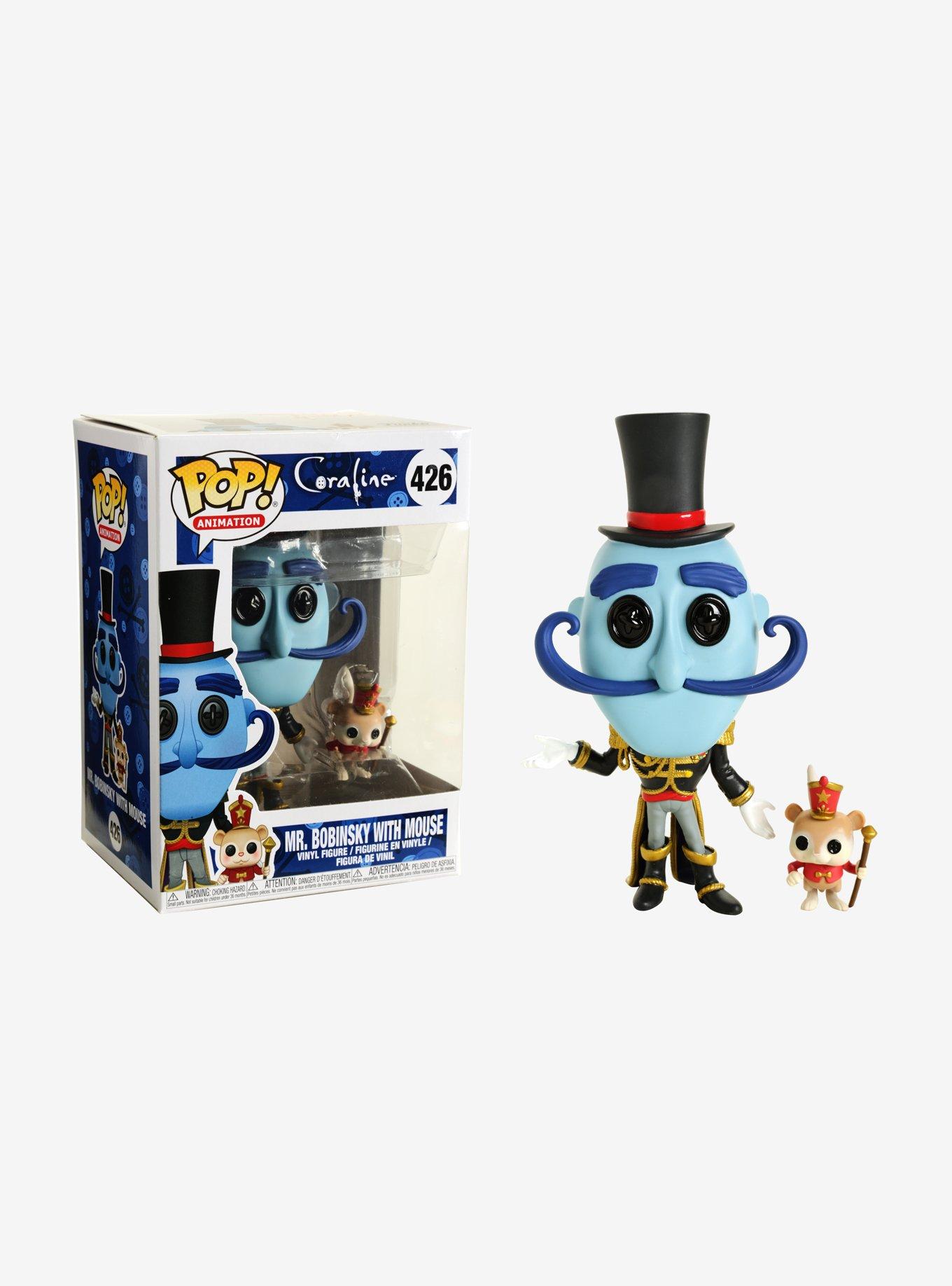 Funko Pop! Coraline Mr. Bobinksy With Mouse Vinyl Figure, , hi-res