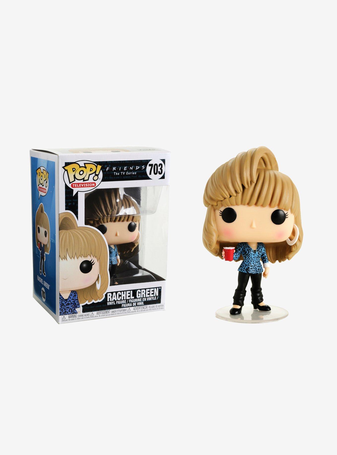 Funko Pop! Friends: 80’s Hair Rachel Green – Sammelfigur, Ca. 9,5 Cm, Offizielles Merchandise