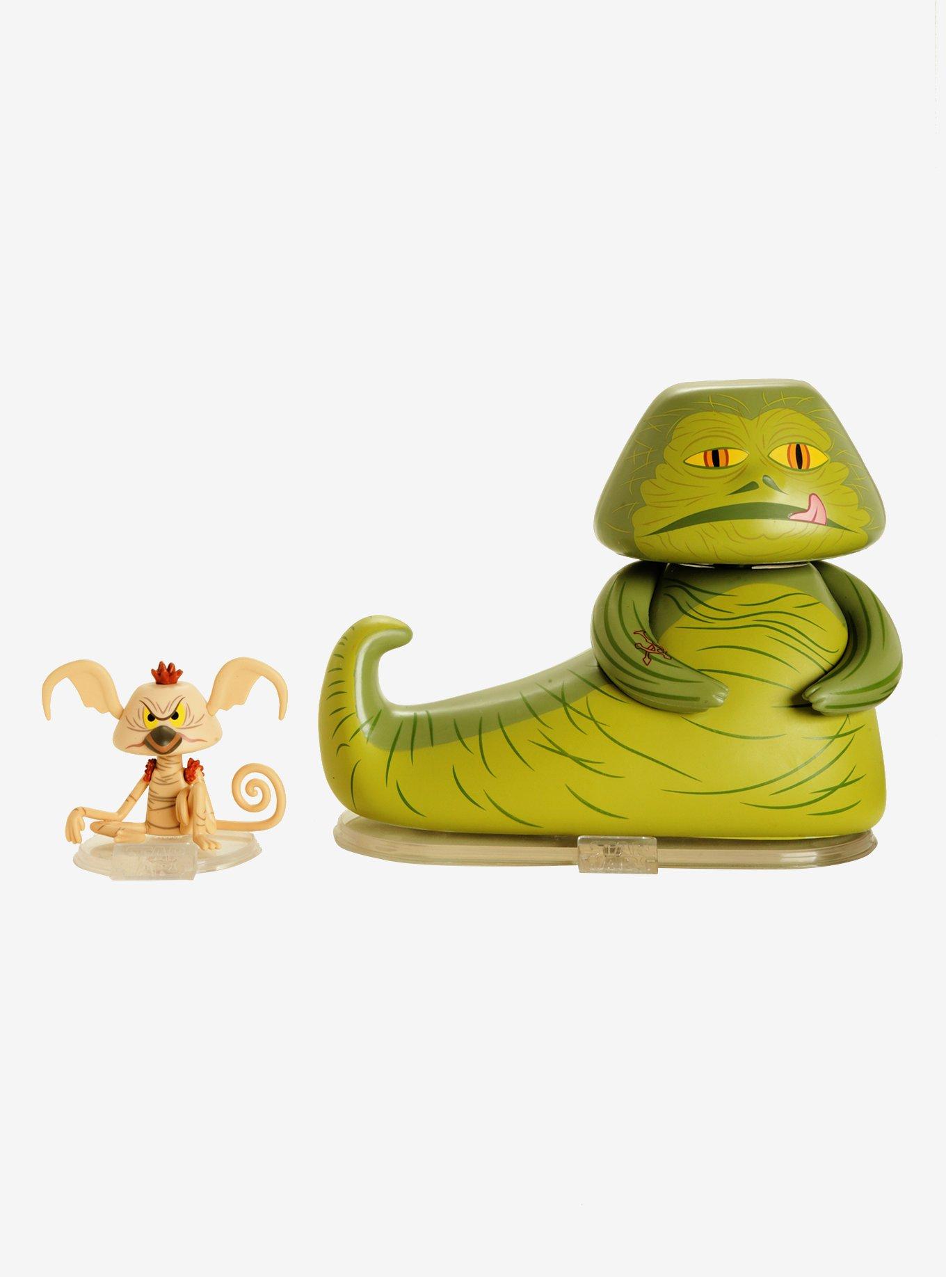 Funko Vynl. Star Wars Jabba The Hutt & Salacious Crumb Vinyl Figures, , hi-res