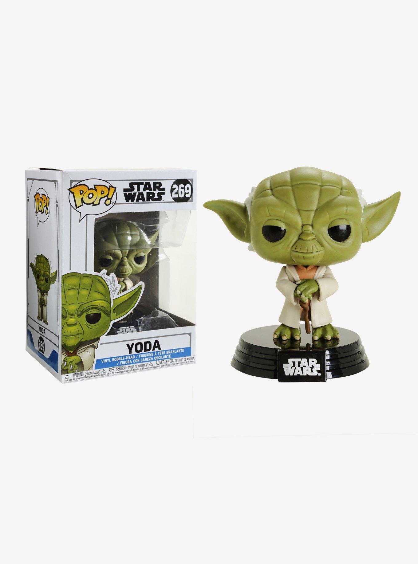 Funko Pop! Star Wars: The Clone Wars Yoda Vinyl Bobble-Head, , hi-res