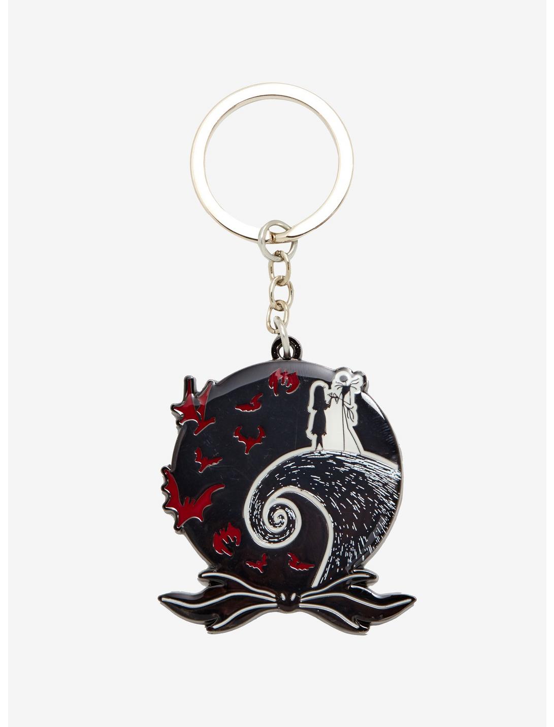 Loungefly The Nightmare Before Christmas Spiral Hill Key Chain, , hi-res