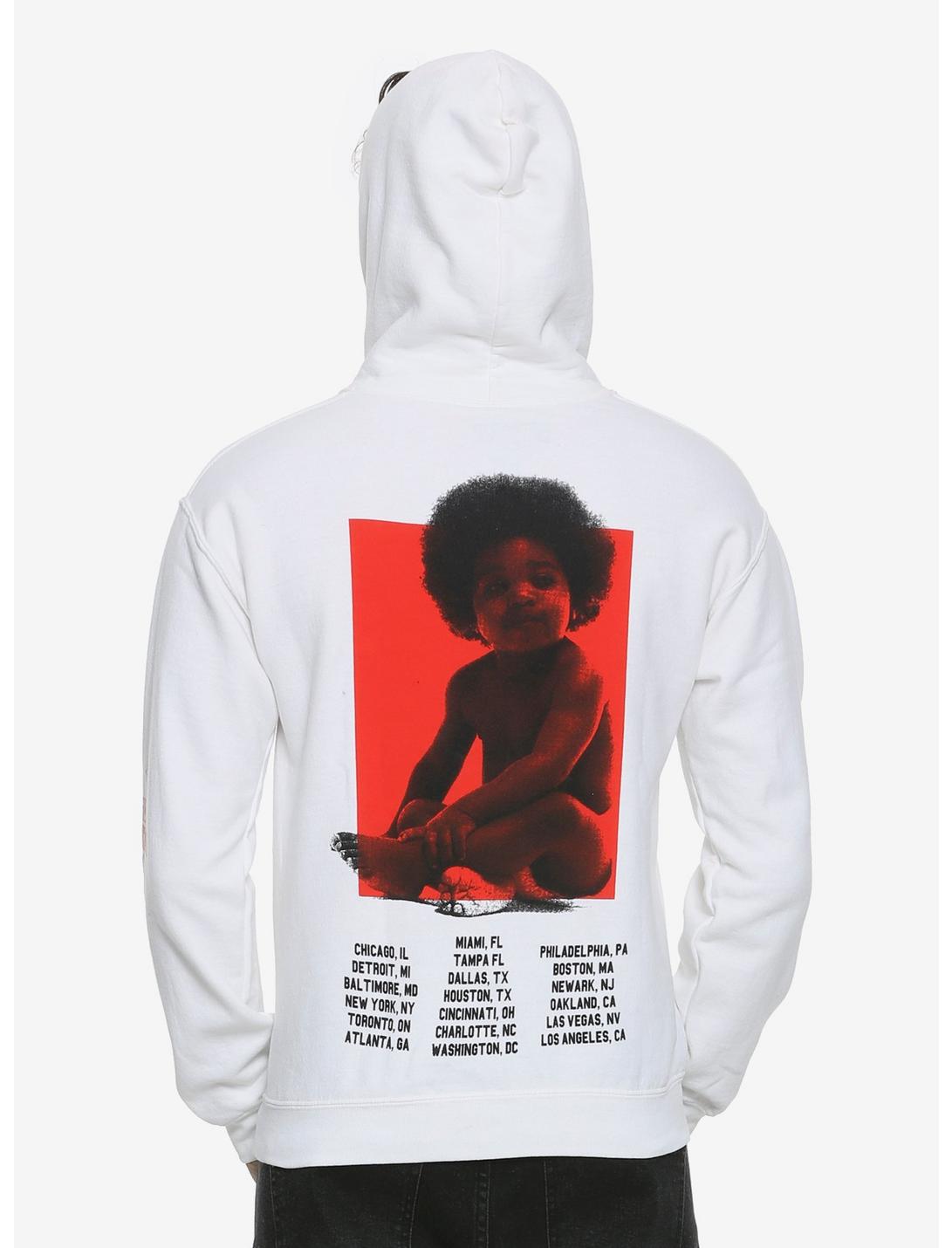 The Notorious B.I.G. Ready to Die Tour Hoodie, WHITE, hi-res