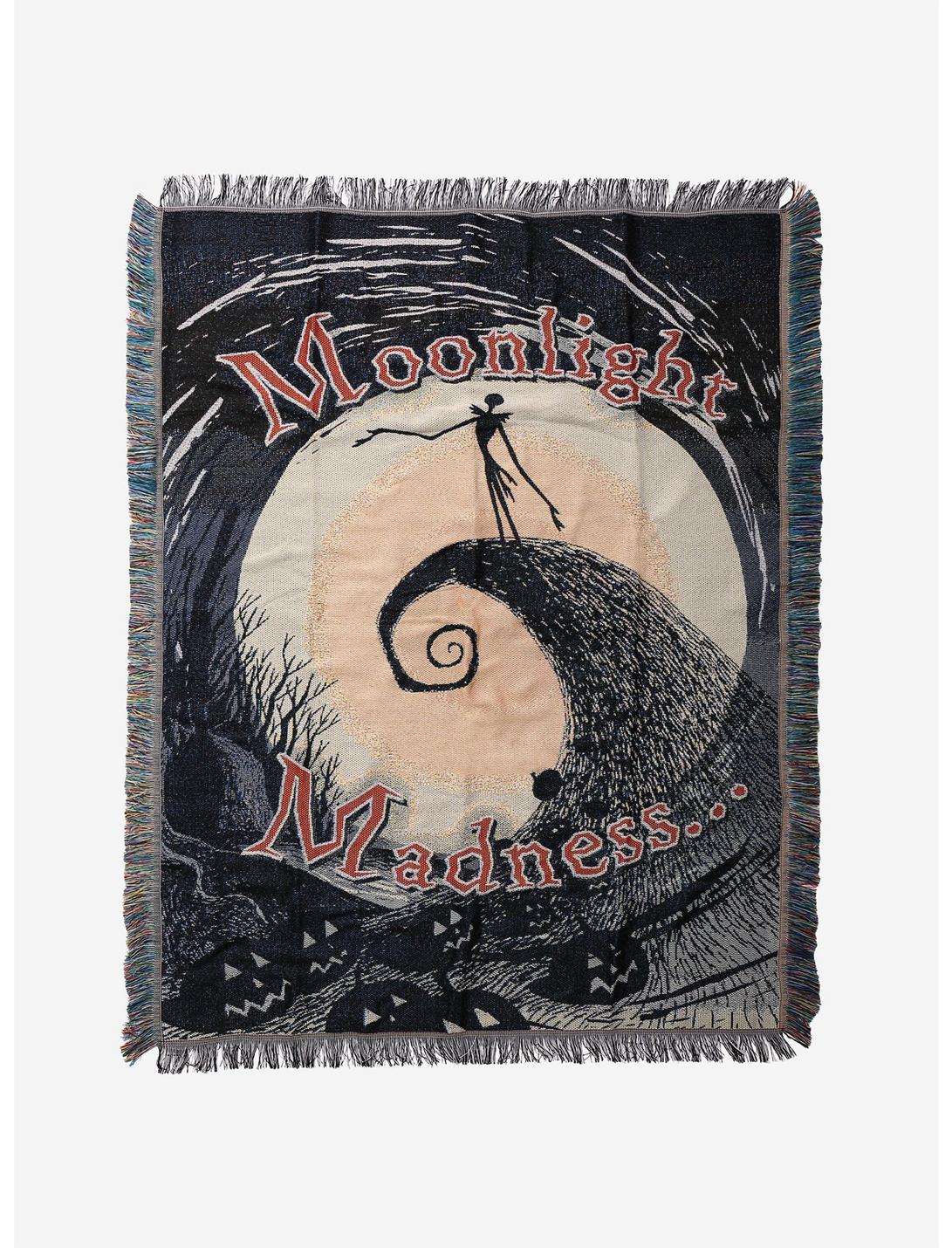 The Nightmare Before Christmas Jack Moonlight Madness Tapestry Throw Blanket, , hi-res