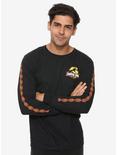 Jurassic Park Logo Long Sleeve T-Shirt - BoxLunch Exclusive, GREEN, hi-res