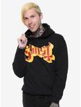 Ghost Rats & Iron Spikes Hoodie, BLACK, hi-res