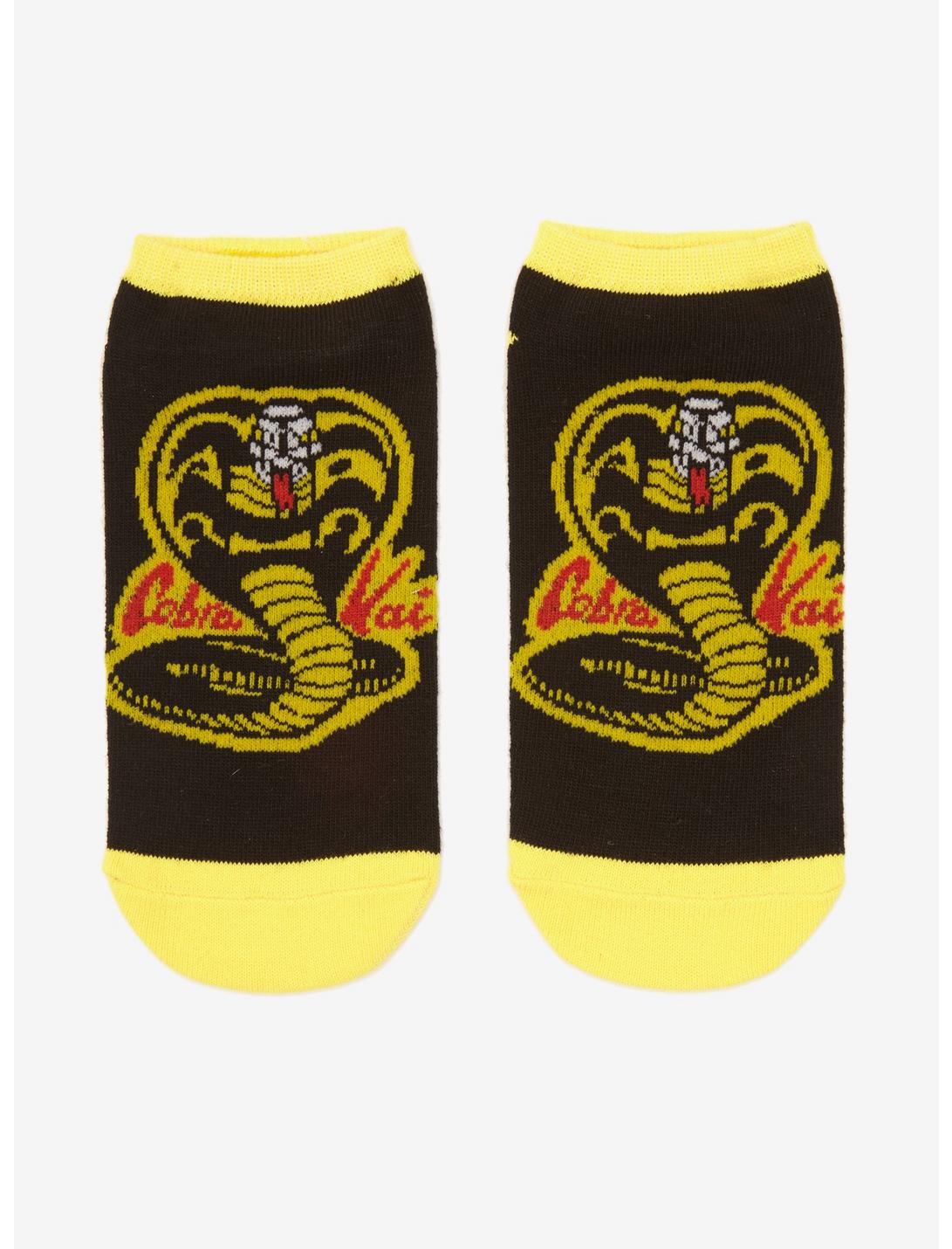 The Karate Kid Cobra Kai Logo No-Show Socks, , hi-res