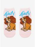 Disney Lady And The Tramp Lady No-Show Socks, , hi-res