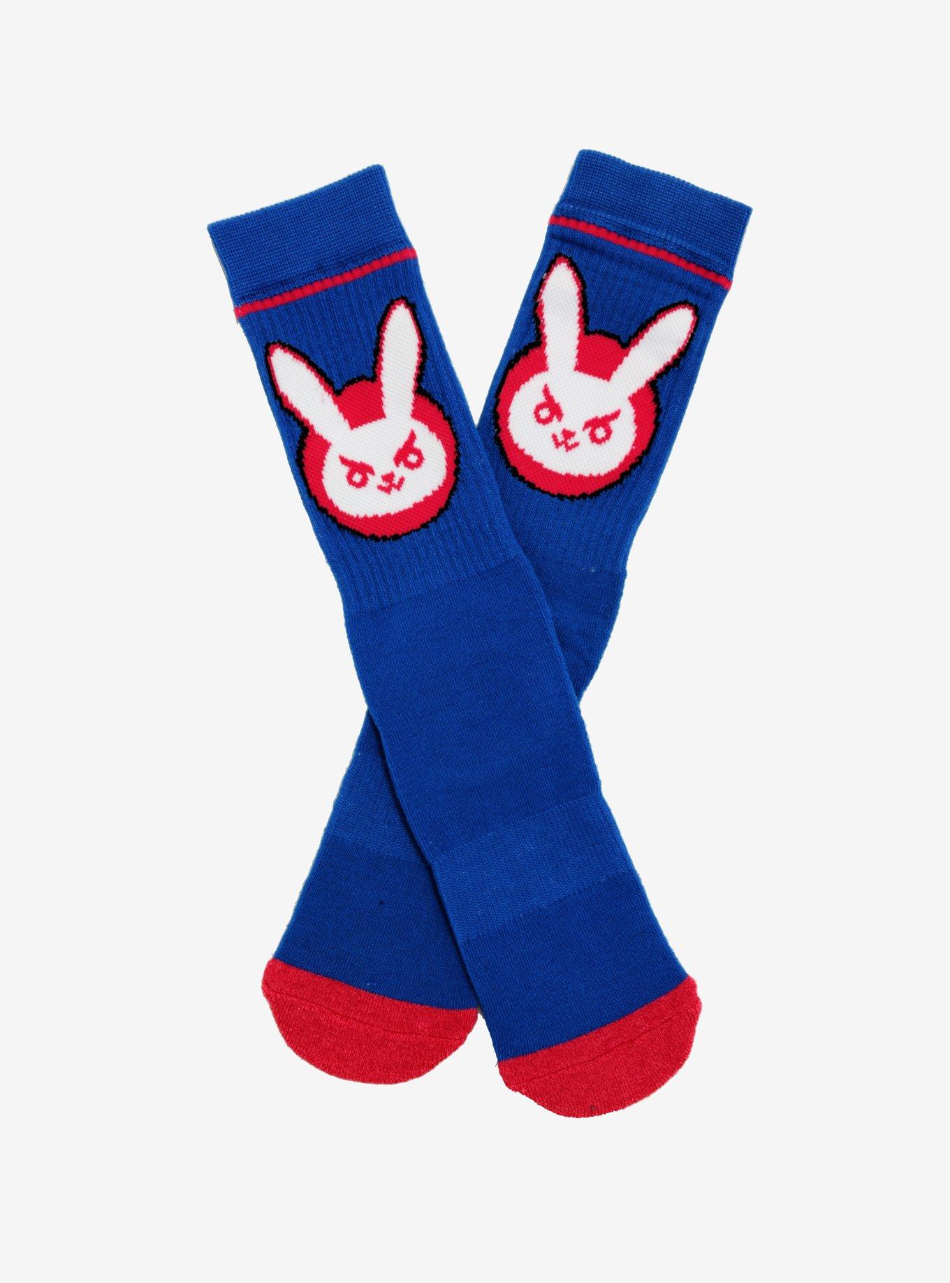 Overwatch D.Va Crew Socks, , hi-res