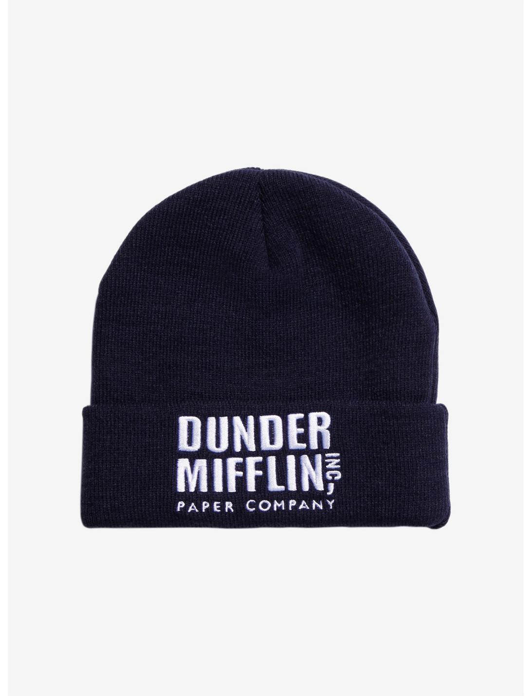 The Office Dunder Mifflin Cuff Beanie - BoxLunch Exclusive, , hi-res