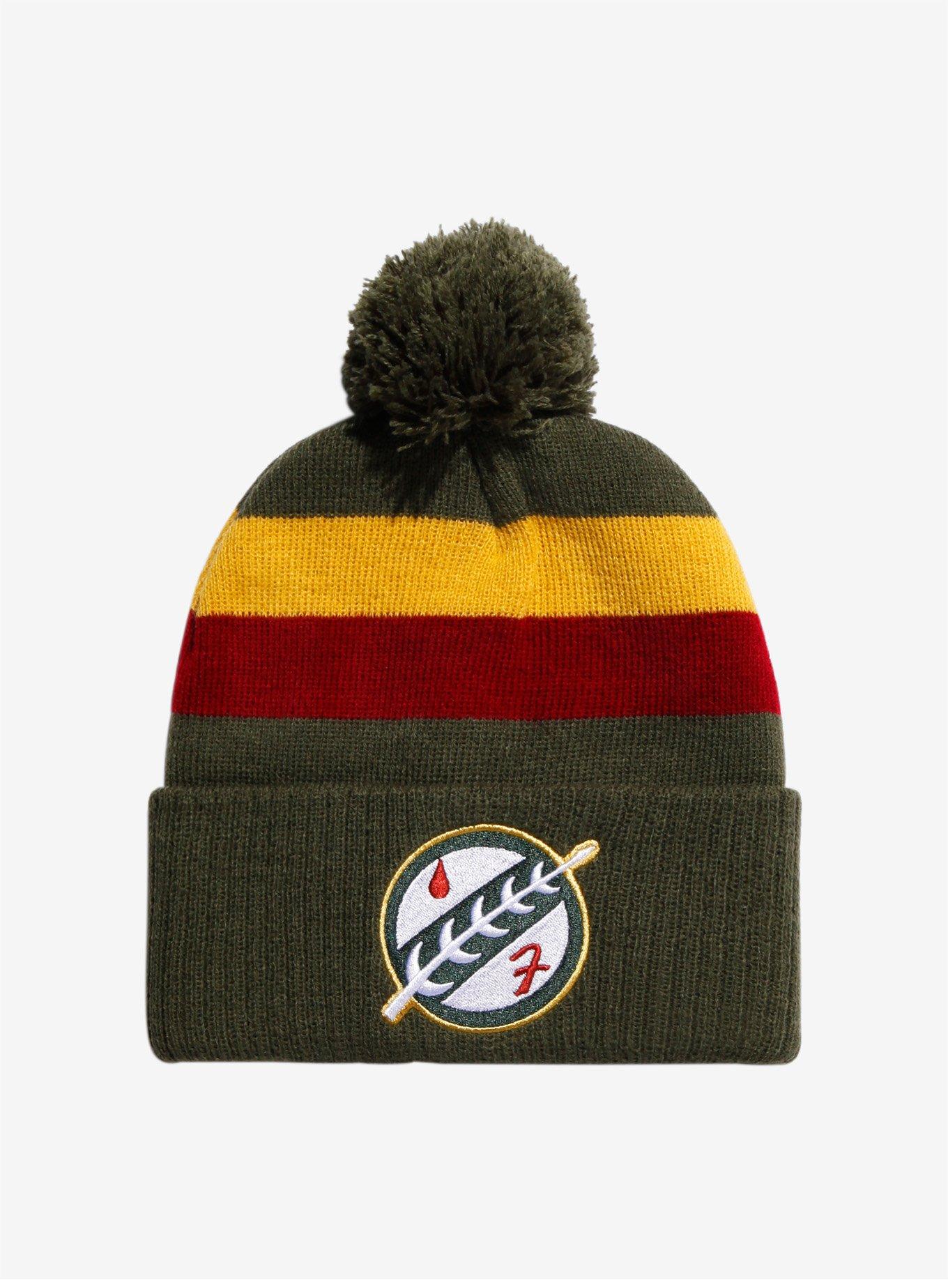 Star Wars Boba Fett Pom Beanie, , hi-res