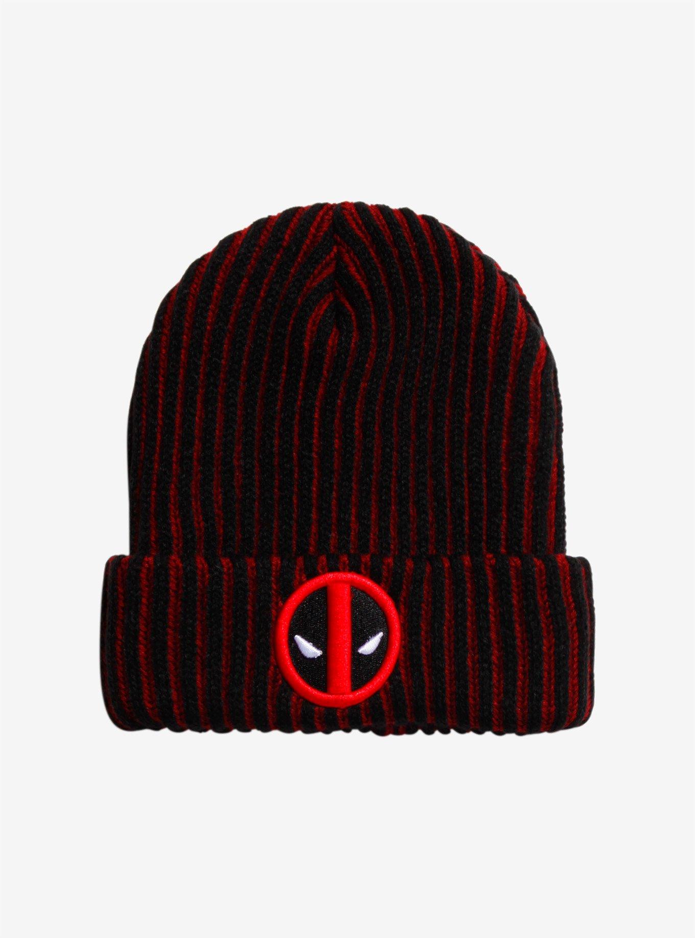 Marvel Deadpool Logo Beanie, , hi-res