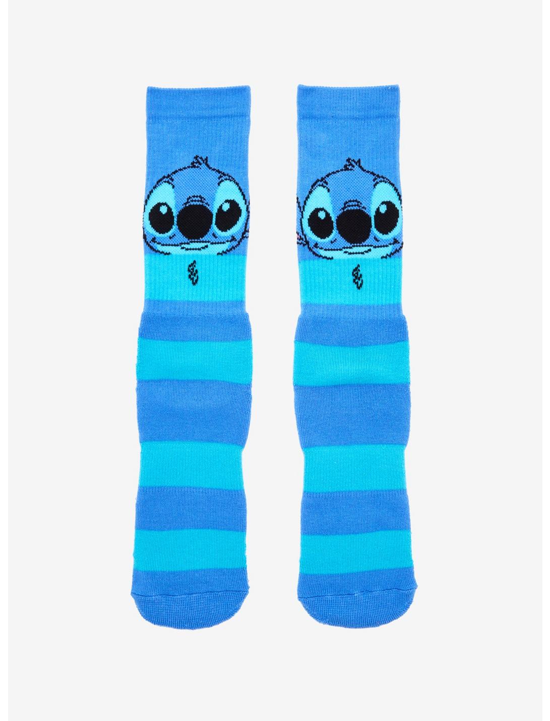 Disney Lilo & Stitch Stripe Crew Socks, , hi-res