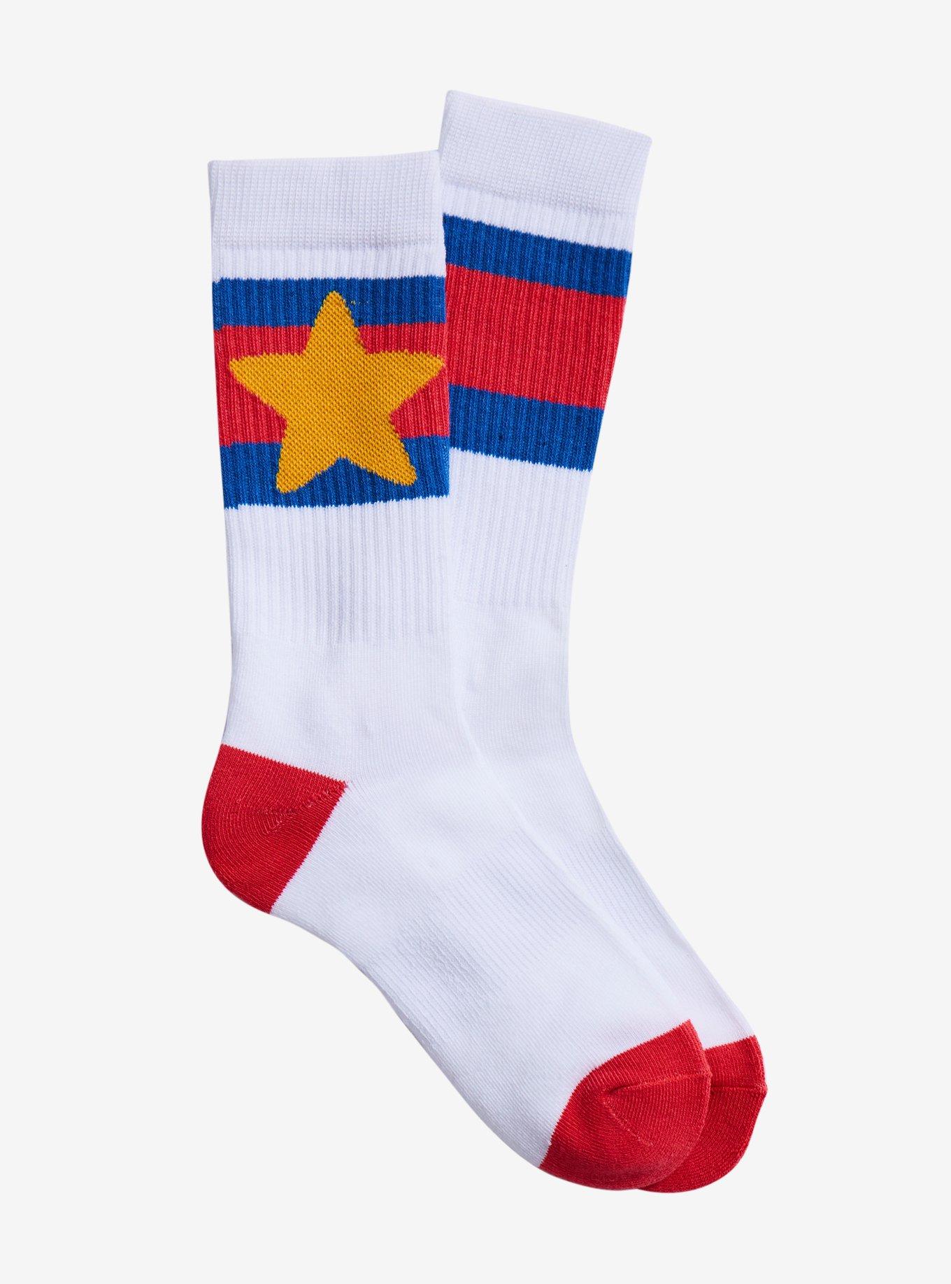 Steven Universe Varsity Steven Crew Socks, , hi-res