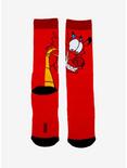 Disney Mulan Mushu Crew Socks, , hi-res