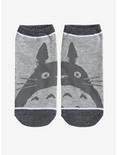 Studio Ghibli My Neighbor Totoro Grey No-Show Socks, , hi-res