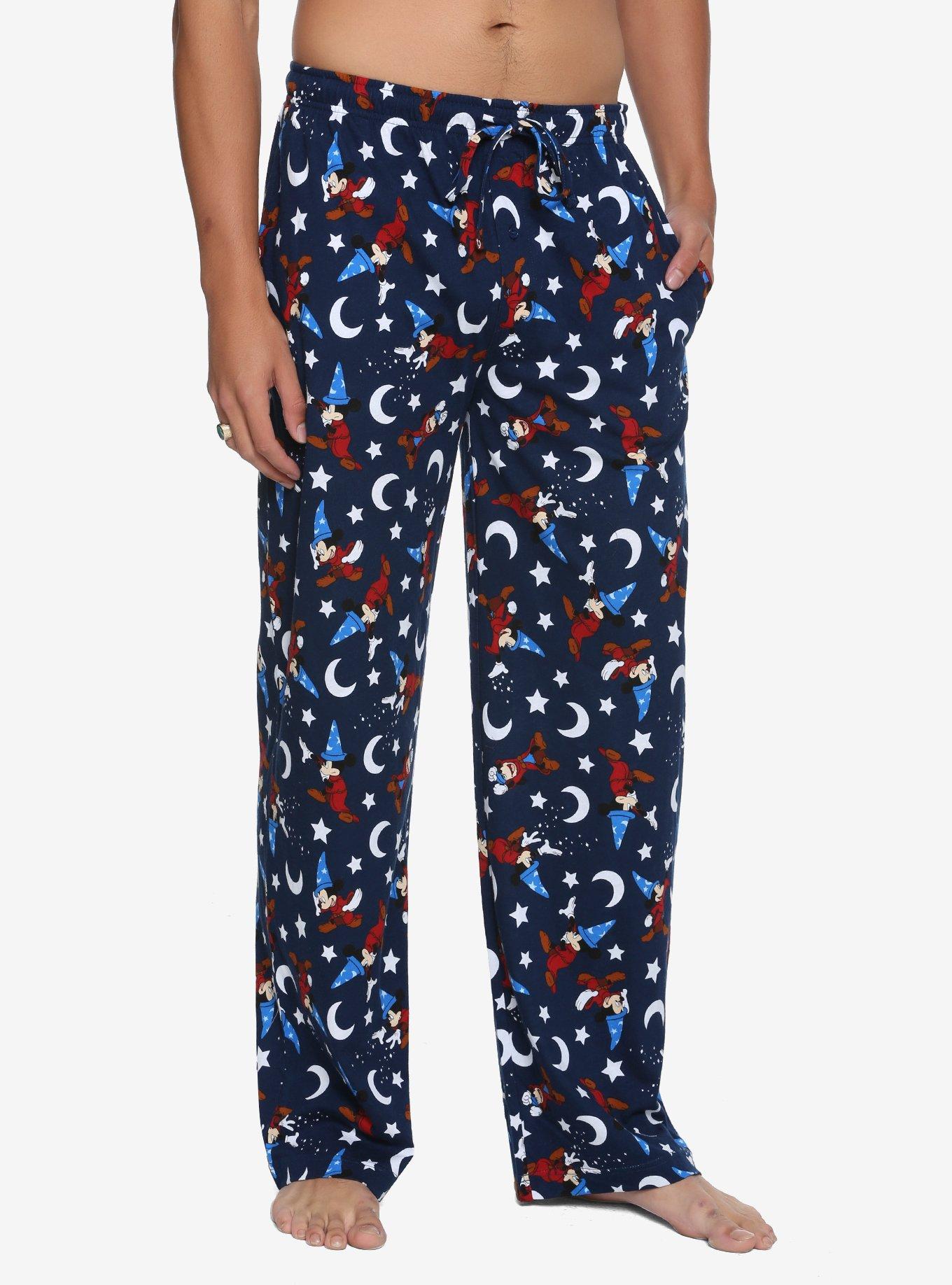 Disney Fantasia Allover Print Sleep Pants - BoxLunch Exclusive, NAVY, hi-res