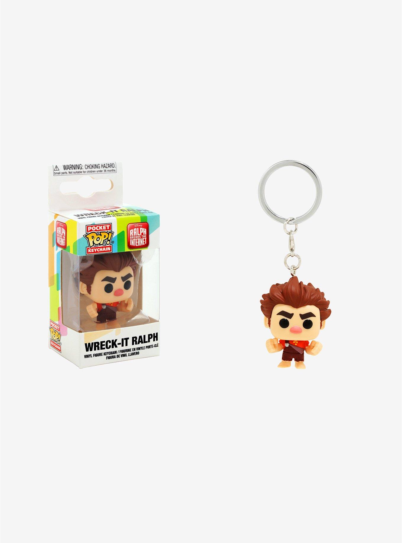 Funko Pocket Pop! Disney Ralph Breaks The Internet Wreck-It Ralph Vinyl Key Chain, , hi-res