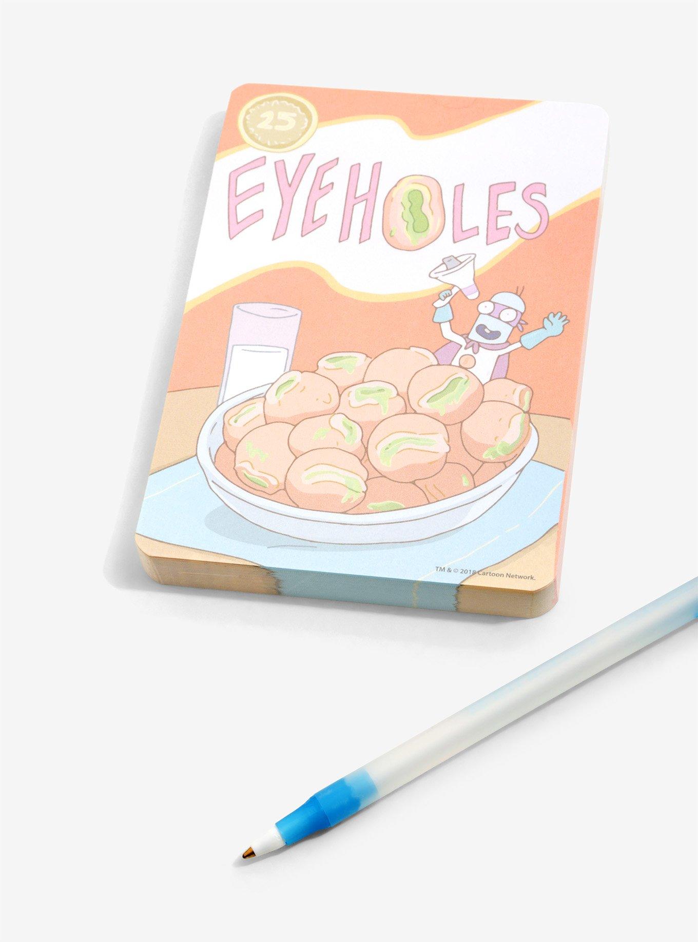 Rick And Morty Eyeholes Sticky Note Set - BoxLunch Exclusive, , hi-res