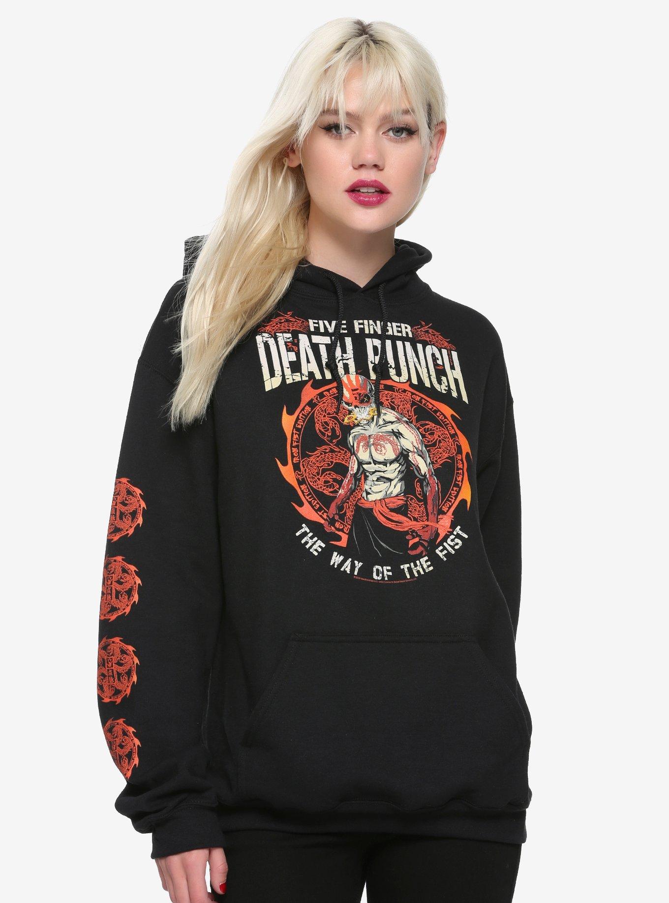 Five Finger Death Punch The Way Of The Fist Girls Hoodie | Hot Topic