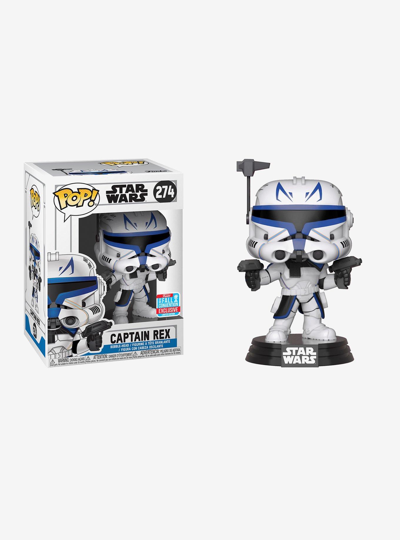 Funko Star Wars Pop! Captain Rex Vinyl Bobble-Head 2018 Fall Convention Exclusive, , hi-res