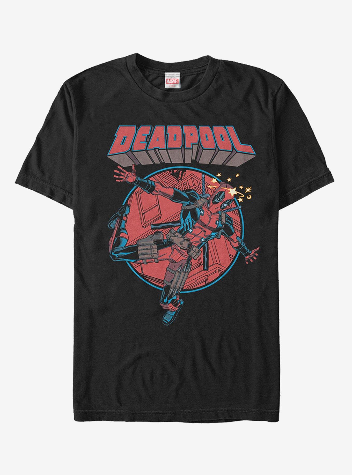 Marvel Deadpool Concussion T-Shirt, BLACK, hi-res